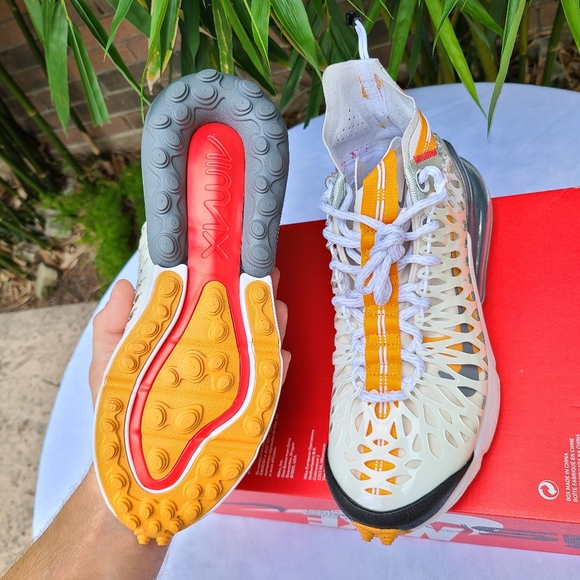 NIKE AIR MAX 270 SP SOE ISPA 'GHOST WHITE' - Picture 2 of 6